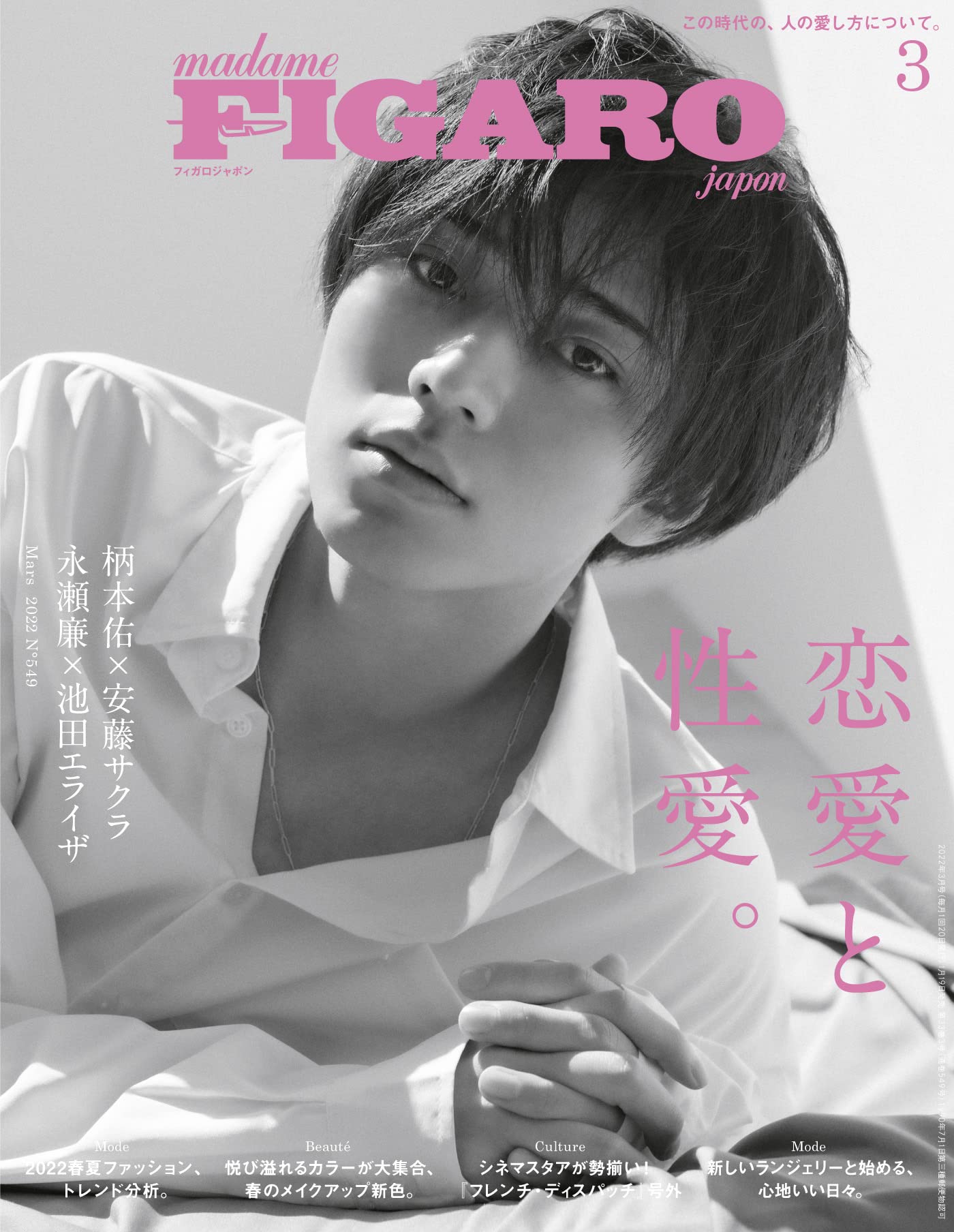 madame FIGARO japon (フィガロ ジャポン)2022年3月号[特集:恋愛と性愛